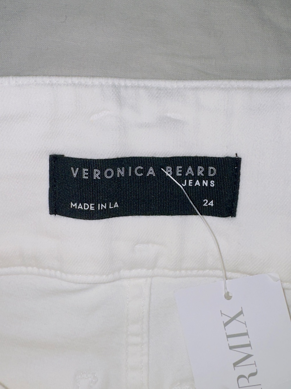 Veronica Beard White Giselle Flare Jeans High Rise Size 26 NWT - Picture 13 of 14
